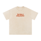 Fat Dabs & Scary Movies Snow Washed Oversized Cotton T-Shirt