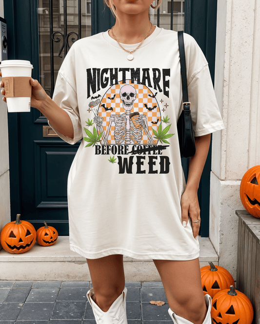 Nightmare Before Weed T-shirt