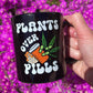 Plants Over Pills Black Mug