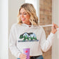 SMG Cropped Hooded Sweatshirt