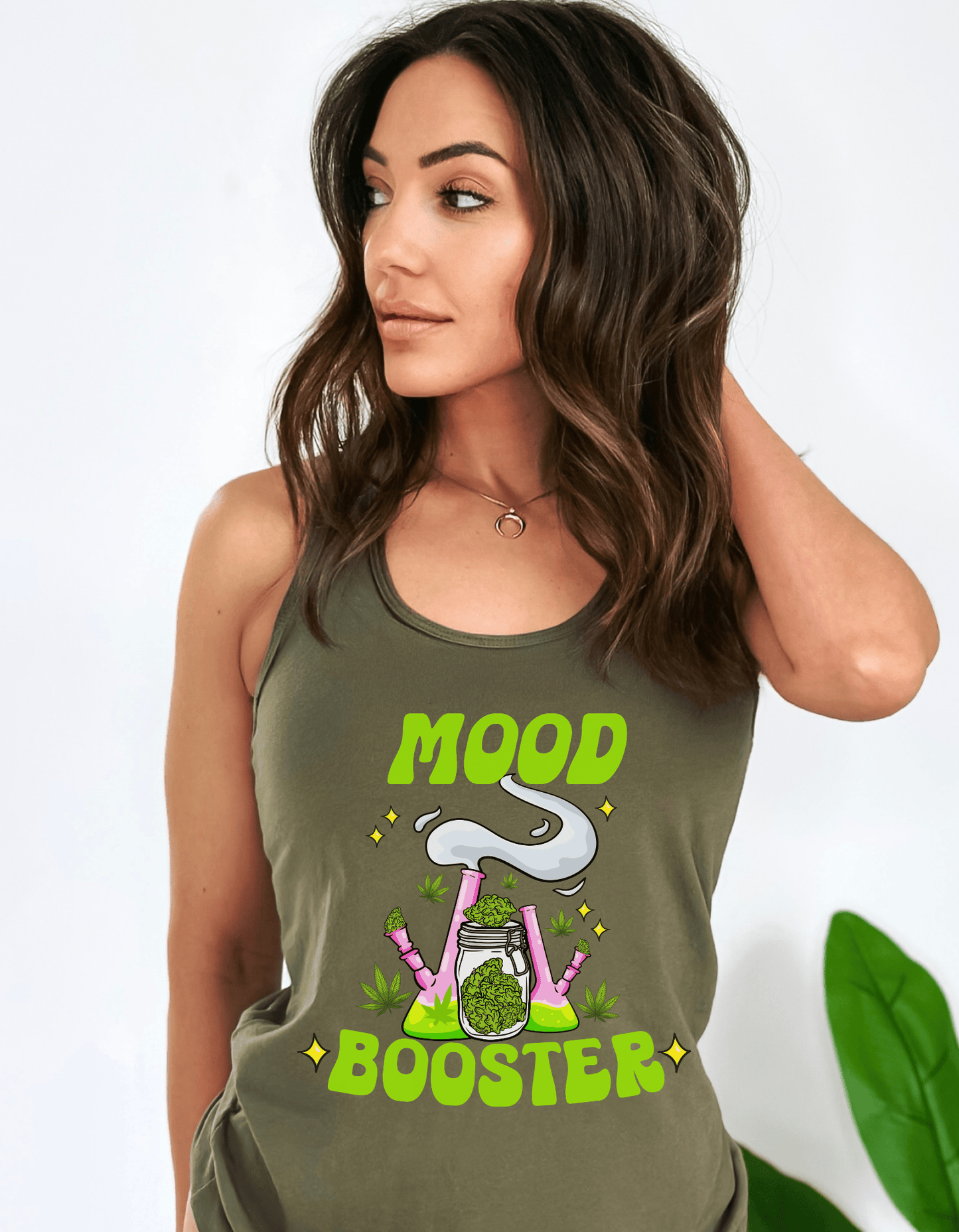 Mood Booster Racerback Tank