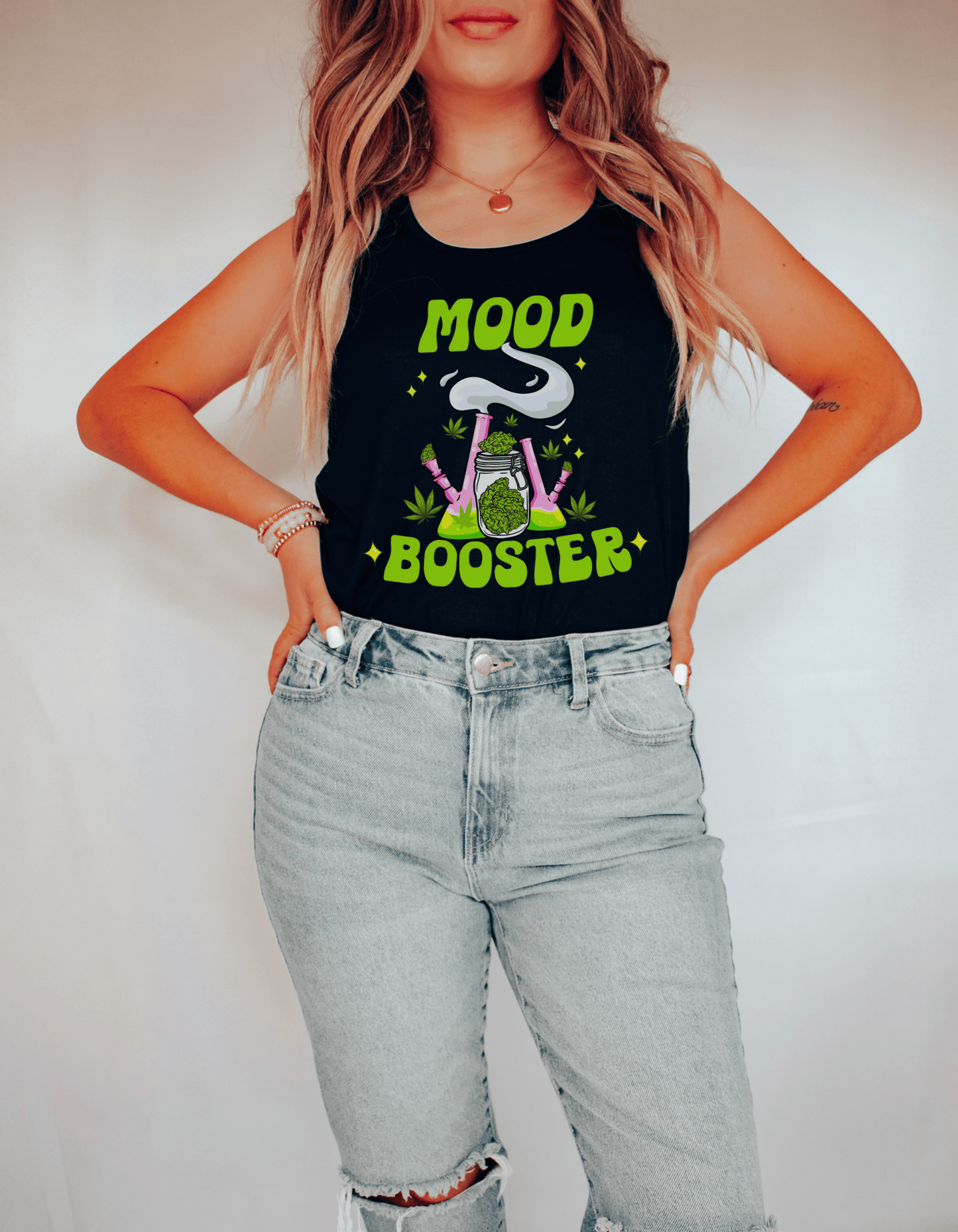 Mood Booster Racerback Tank