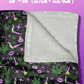 Stoner Babe Crushed Velvet Blanket