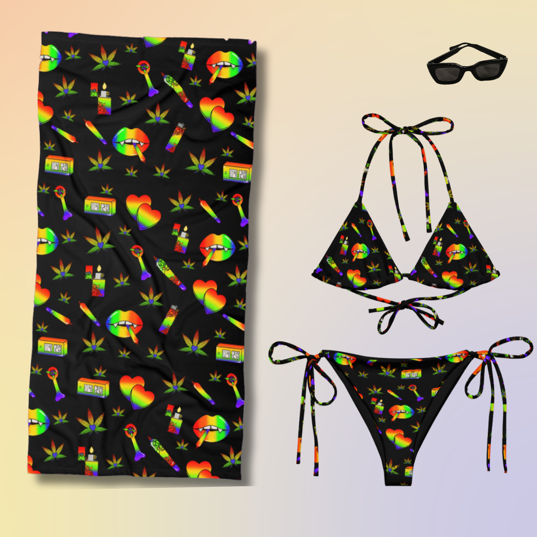 Stoner Babe String Bikini
