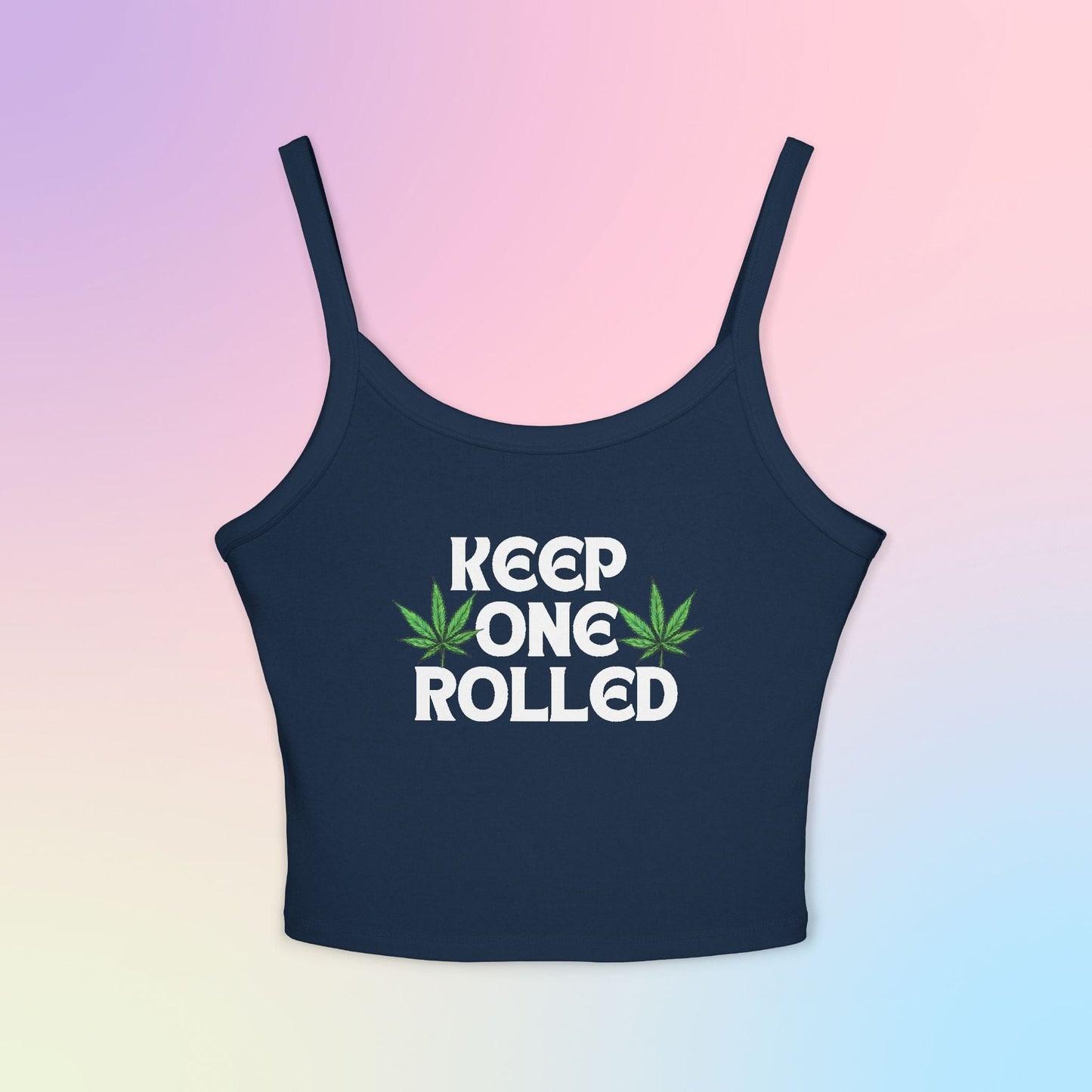 Keep One Rolled Tank Top