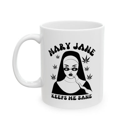 Mary Jane Keeps Me Sane Mug