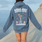 Girls Just Wanna Have Flowers CC Hoodie