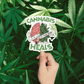 Cannabis Heals of Die-Cut Stickers