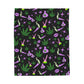 Stoner Babe Velveteen Plush Blanket Throw Blanket