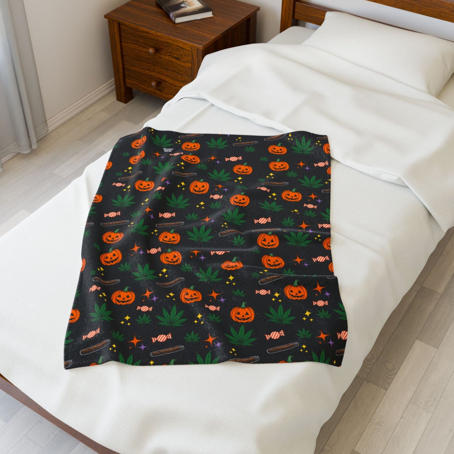 Boos & Blunts Plush Velveteen Blanket