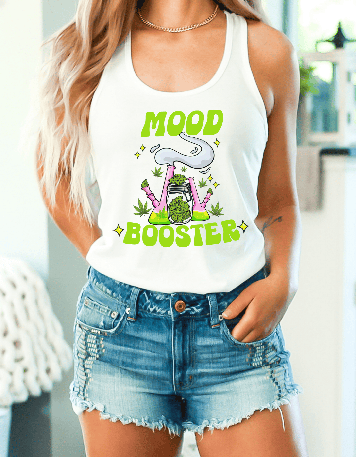 Mood Booster Racerback Tank