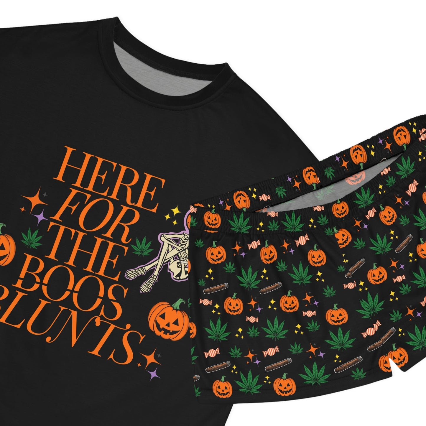 Here For The Blunts Women's Pajama Set