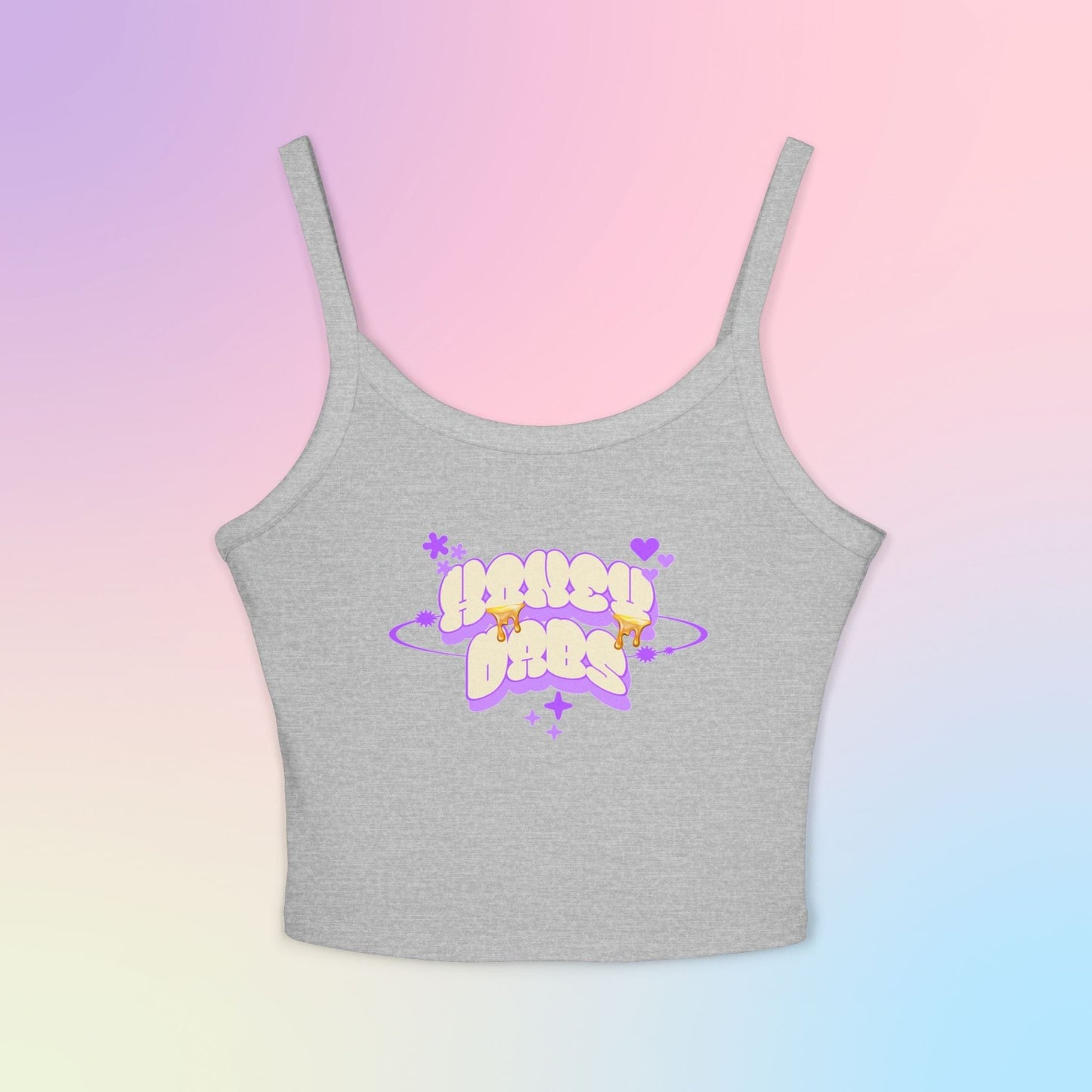 Honey Dabs Spaghetti String Tank Top