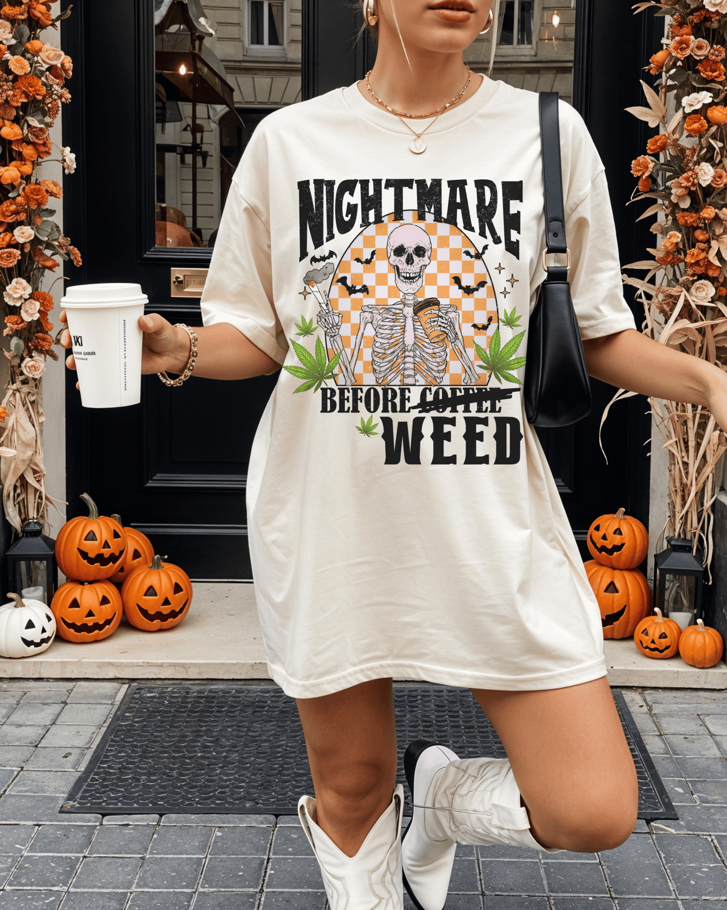 Nightmare Before Weed T-shirt