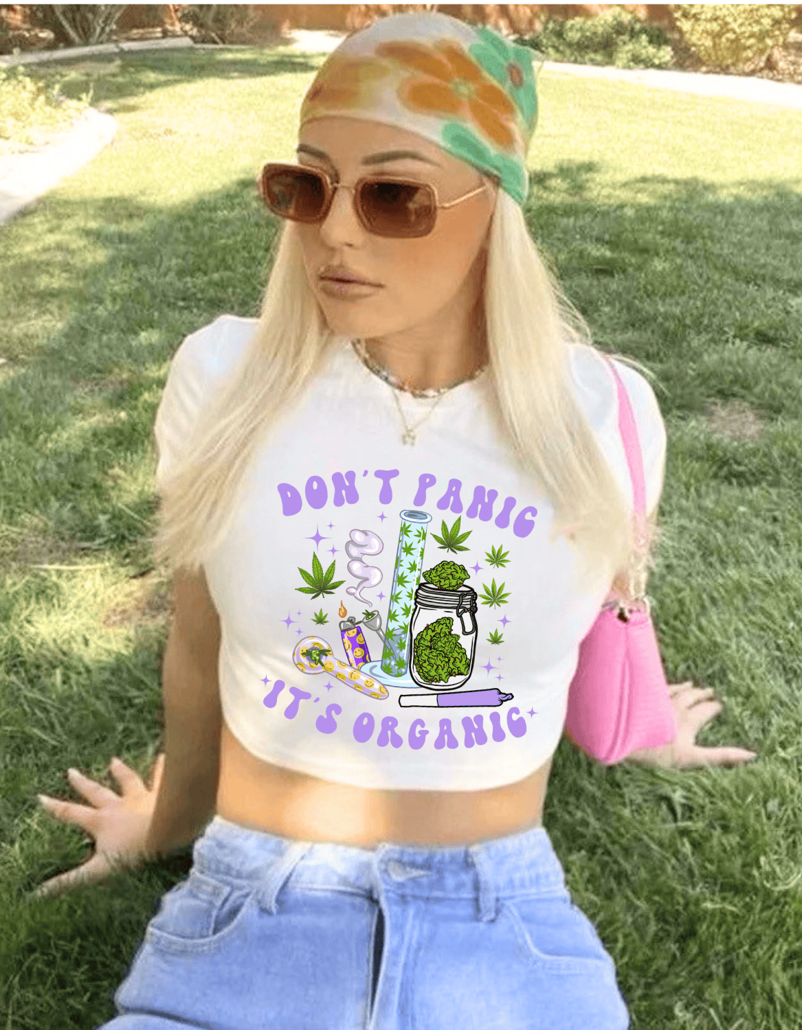 Don’t Panic it’s Organic Crop Top