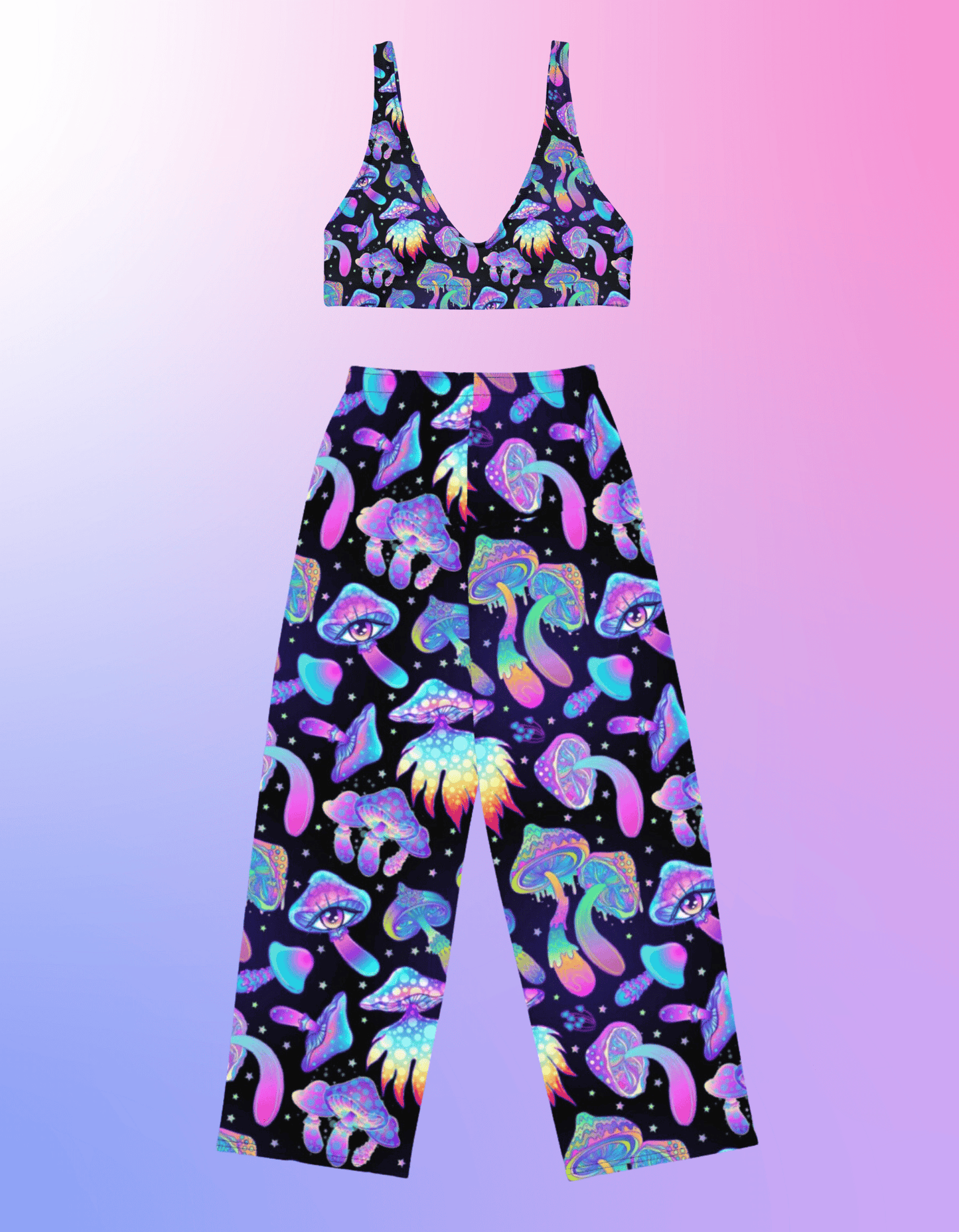 Magic Mushrooms Bikini Top