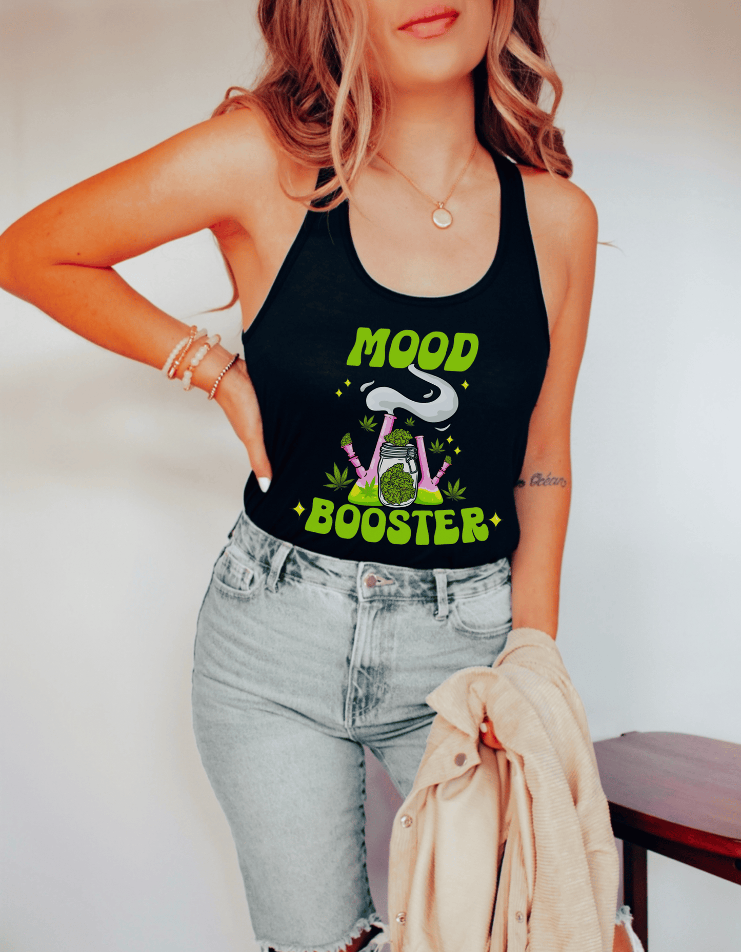 Mood Booster Racerback Tank