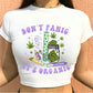 Don’t Panic it’s Organic Crop Top