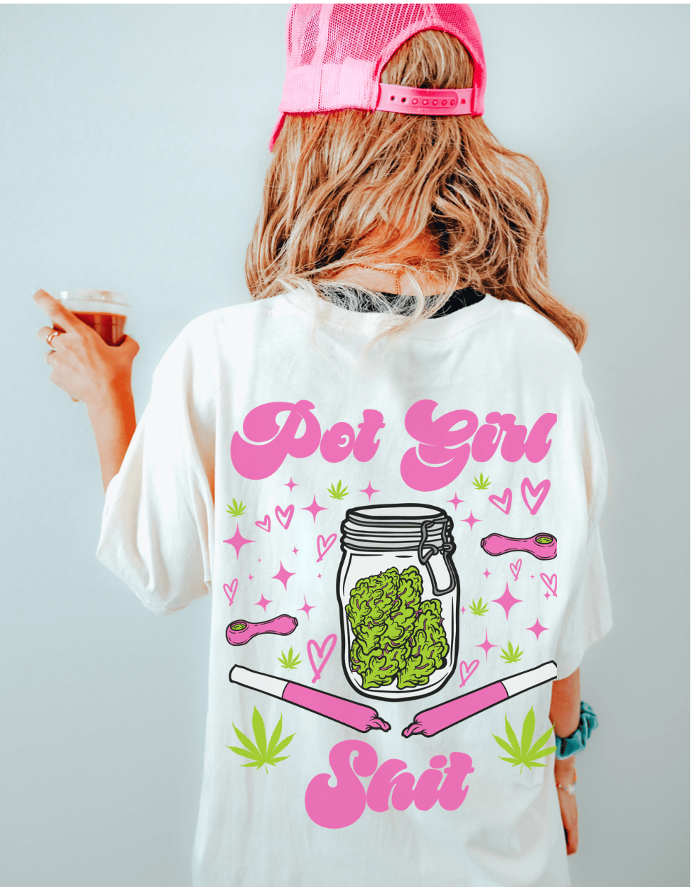 Pot Girl Shit Tee