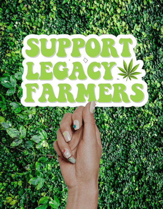 Support Legacy Farmers Die-Cut Stickers