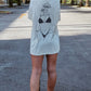 Mushroom Grl Cotton Crew Tee
