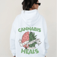 Cannabis Heals Unisex Hooded Sweatshirt