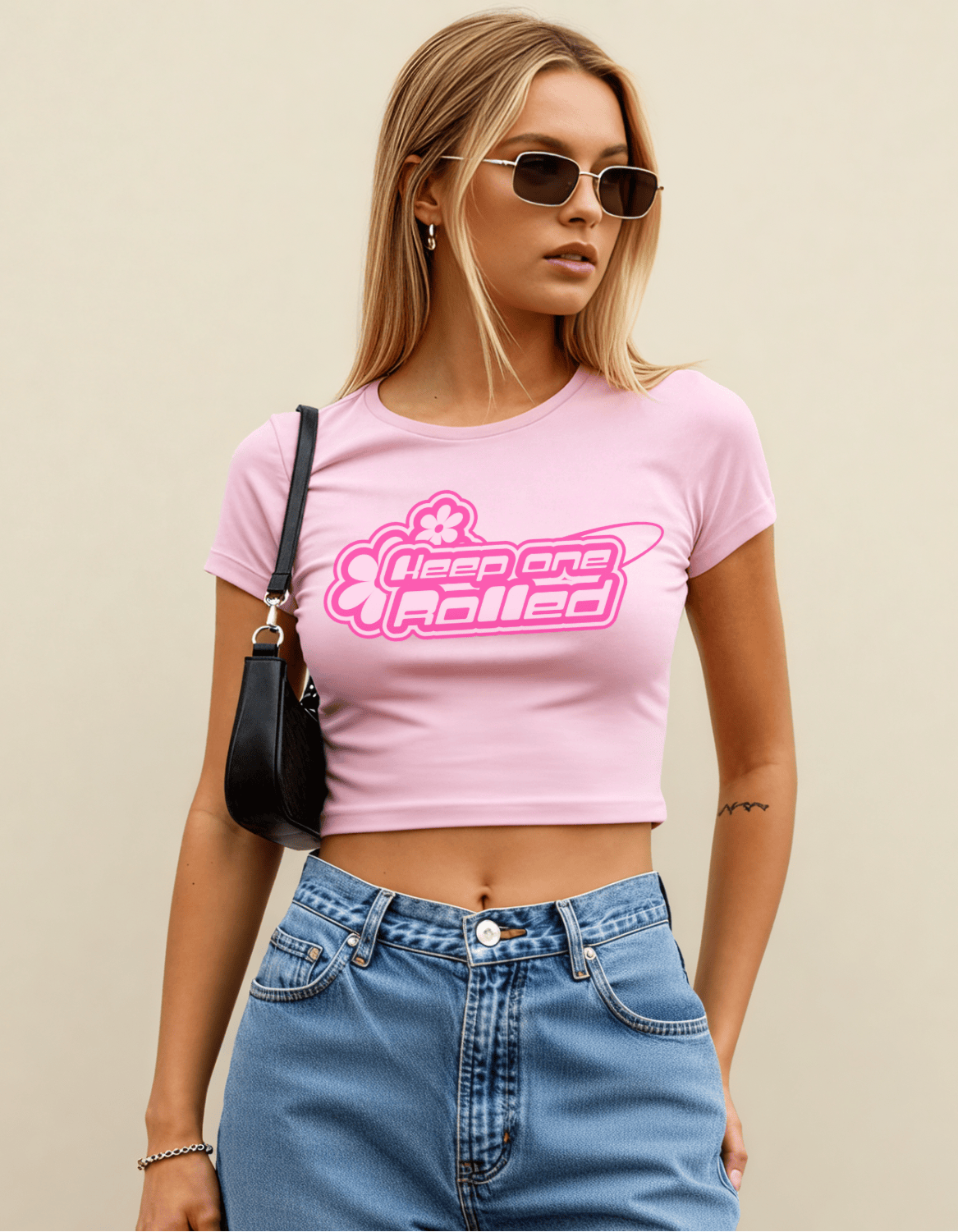 Keep One Rolled Crop Top