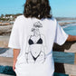 Mushroom Grl Cotton Crew Tee