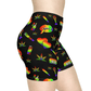Vampire Stoner Babe Biker Shorts