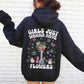 Girls Just Wanna Have Flowers Hoodie