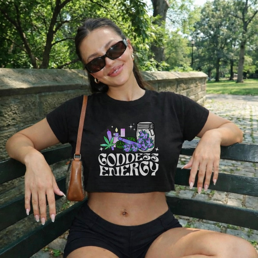 Goddess Energy Cropped Tee