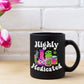Highly Medicated Black Mug