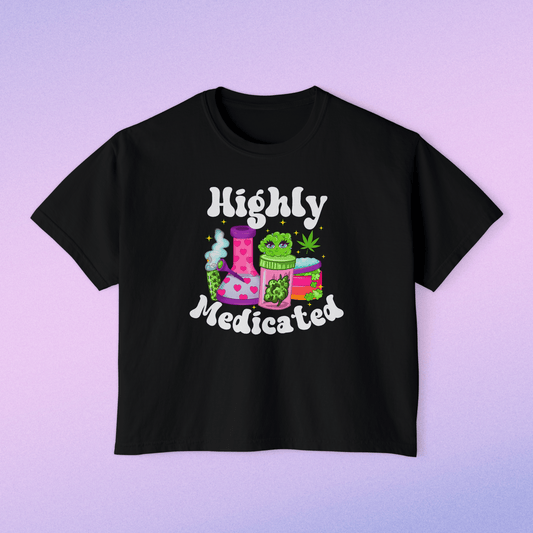 Highly Medicated Crop Top