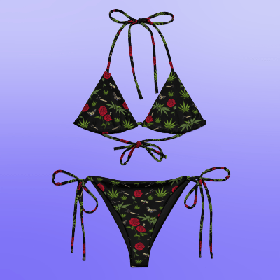 Blunts & Roses String Bikini
