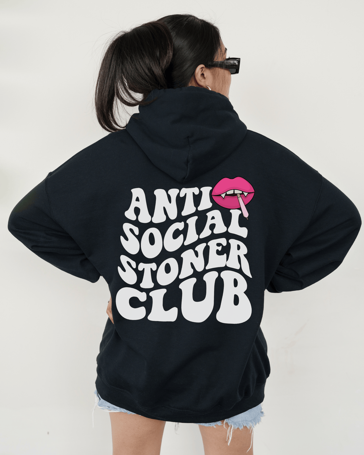 Anti Social Stoner Club Hoodie