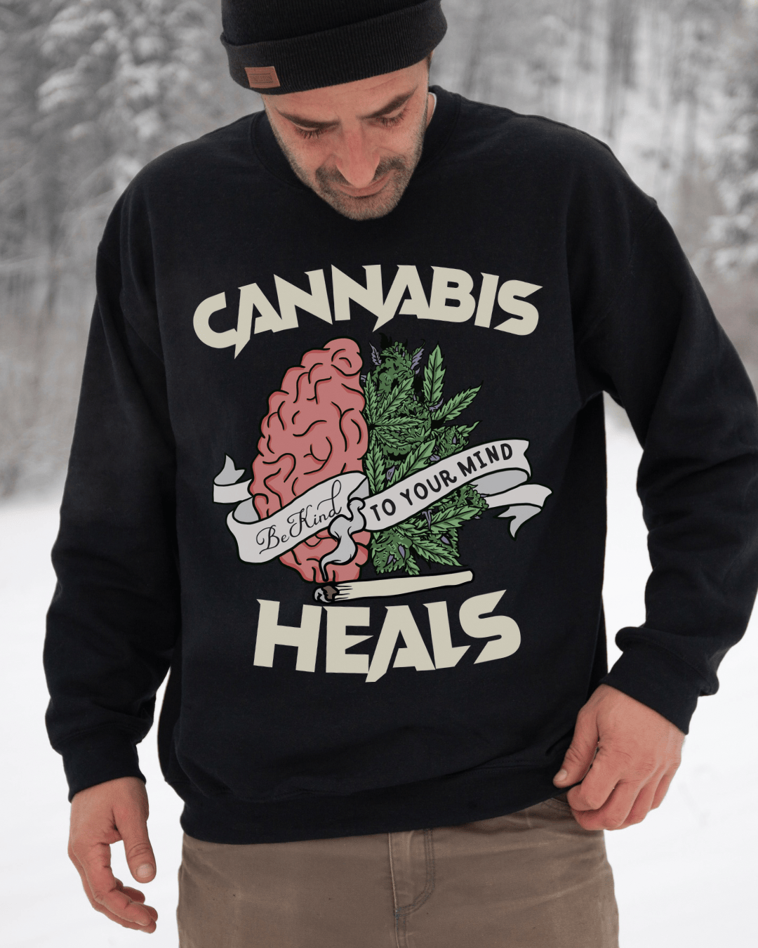 Cannabis Heals Unisex Sweatshirt