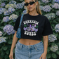 Cannabis Cures Cropped Tee