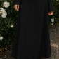 Women's Solid Color Knit Maxi Skirt