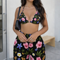 Pink Island Girl wide-leg pants