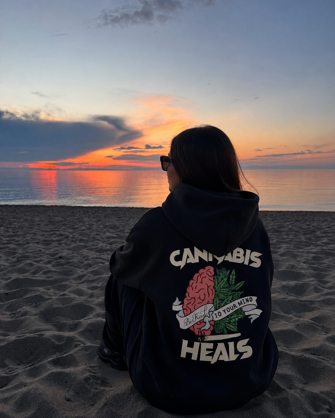 Cannabis Heals Unisex Hoodie