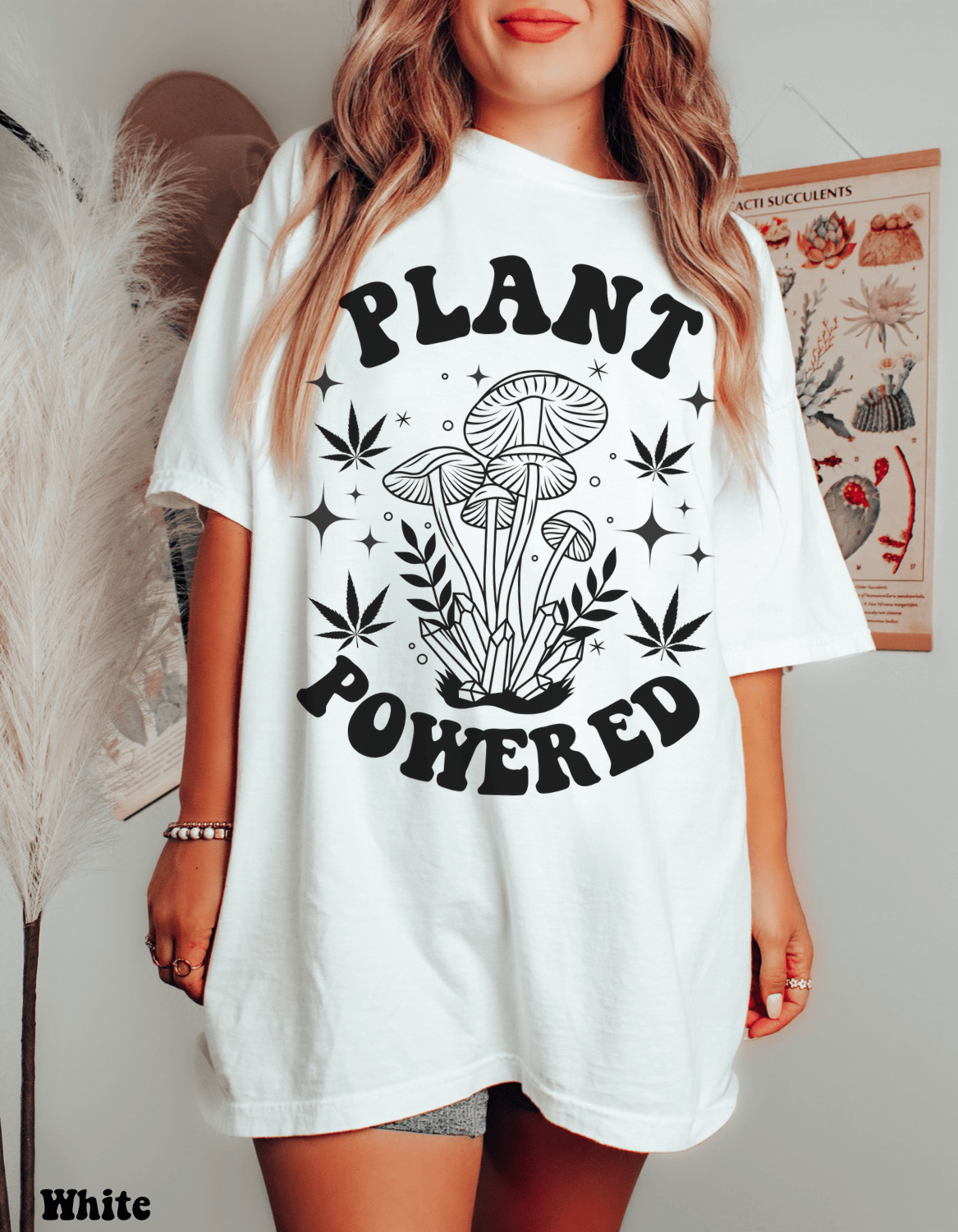 Plant Powered Magic Mushroom Shirt