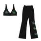 Weed Fan Leaf Bikini Top