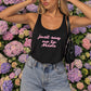 Just Say No To Mids Racerback Tank Top