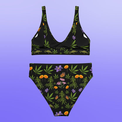 Garden Babe High-Waisted Bikini