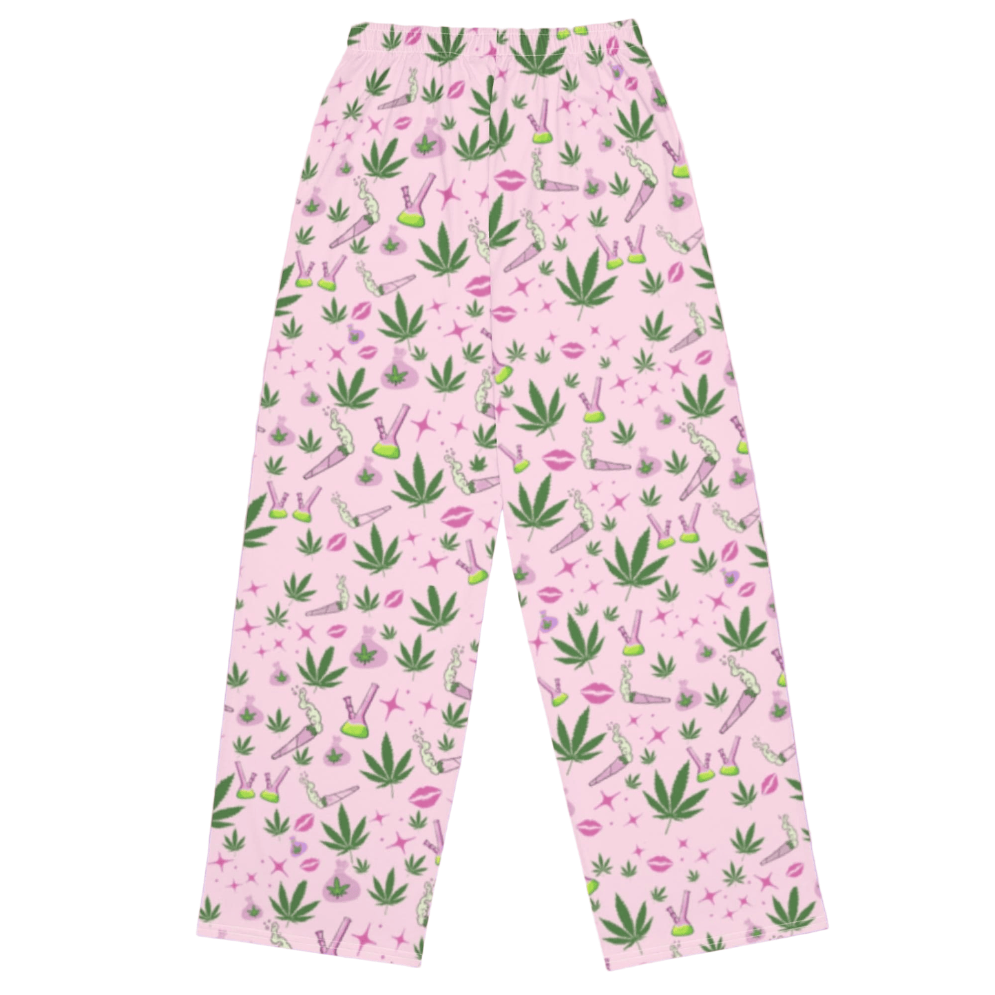 Stoner Babe  Wide Leg Pants (High Waisted)