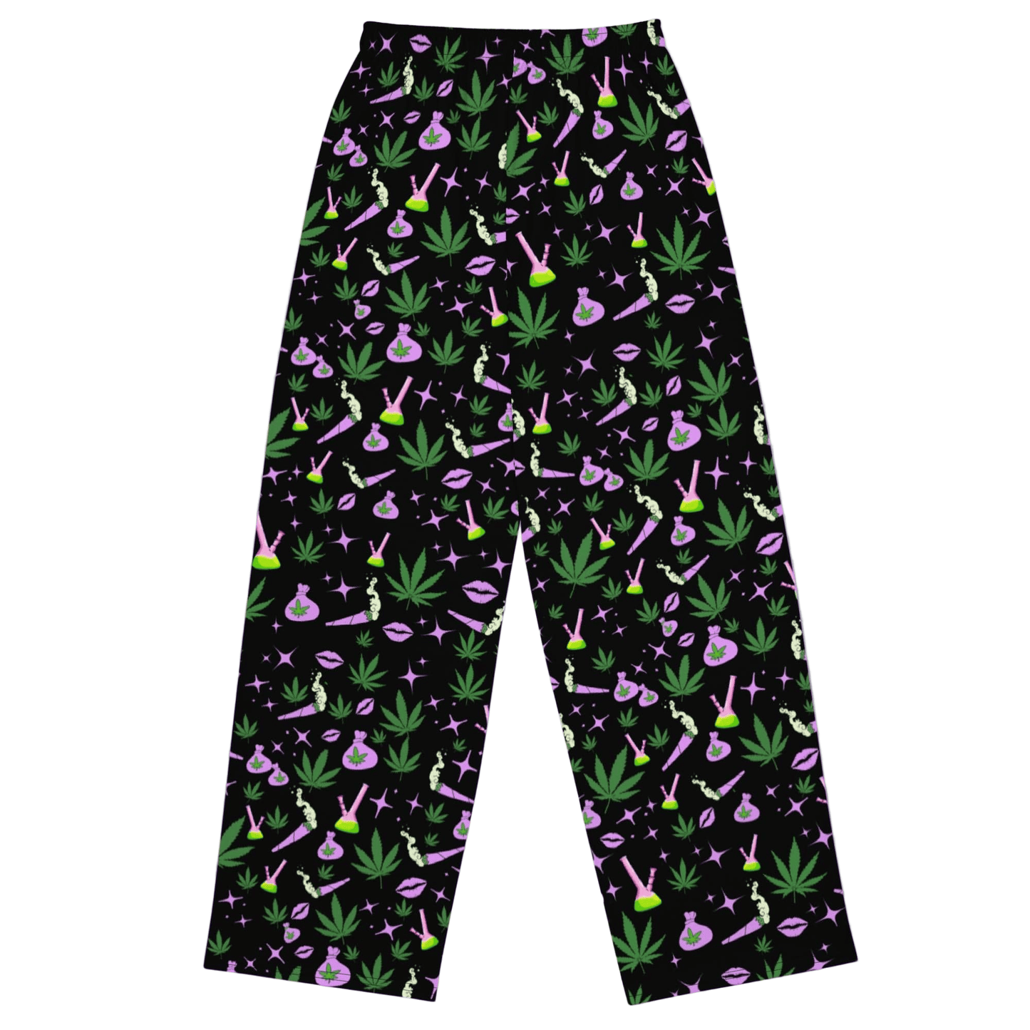 Stoner Babe Wide Leg Pants (High Waisted)