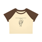 Born To Be a Babygirl Forced To Be a Big Dawg Raglan Baby T-Shirt