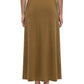 Women's Solid Color Knit Maxi Skirt