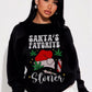 Santa’s Favorite Stoner Crewneck Sweatshirt