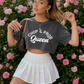 Chop & Prop Queen Cropped Boxy Tee